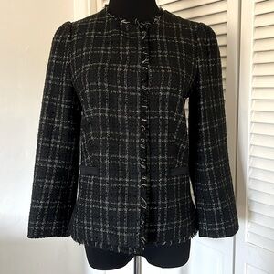 Ann Taylor Tweed Jacket - size 2P